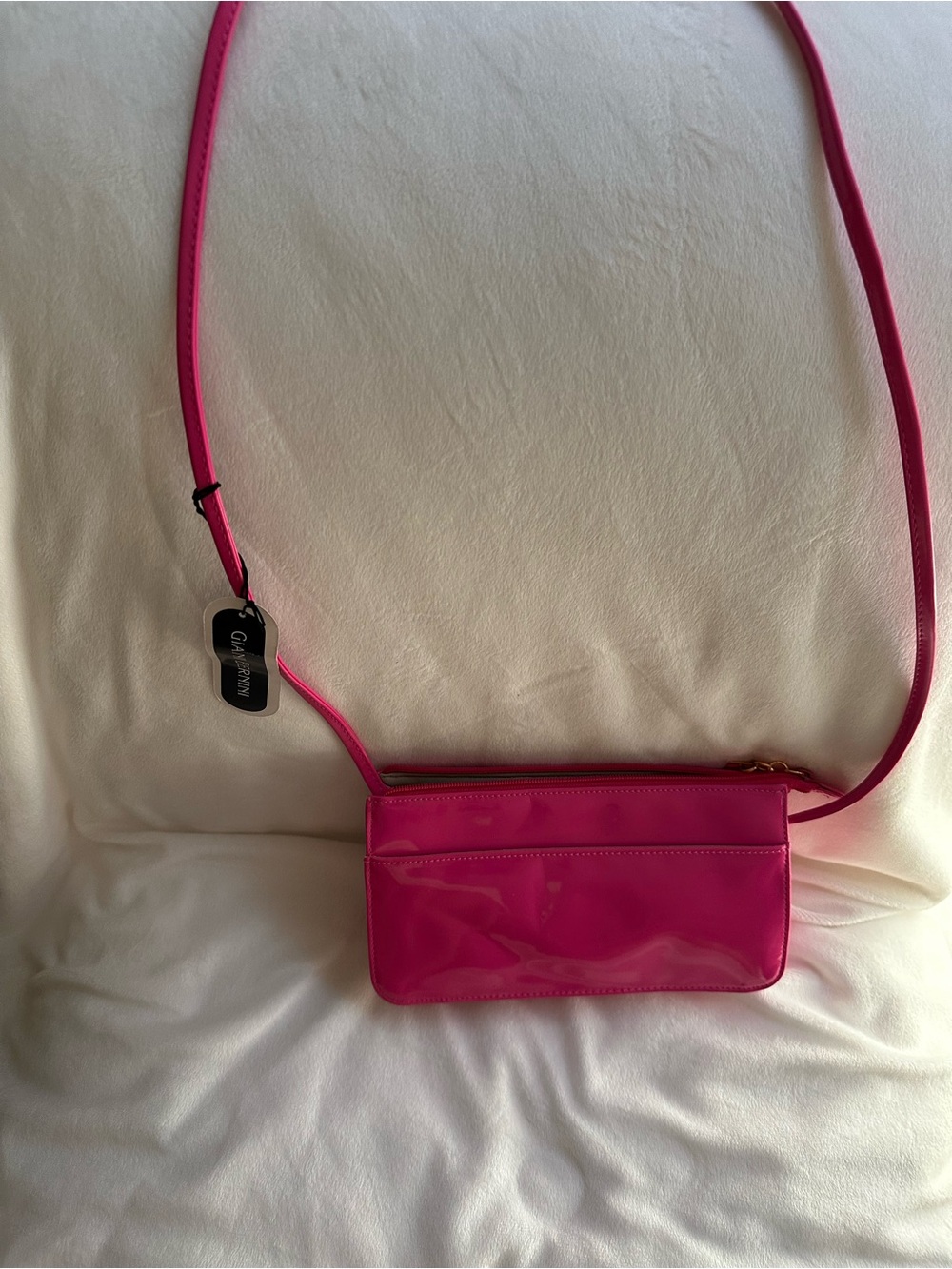 Giani Bernini-Charming Pink Crossbody Wallet - Women Bags